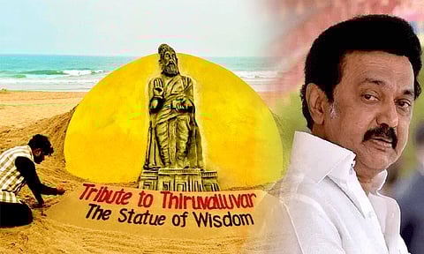 சிறுமதியாளர்கள் சுருக்க நினைத்தாலும் பேரறிவால் பொலிகிறார் வள்ளுவர்: முதல்-அமைச்சர் மு.க.ஸ்டாலின் பதிவு