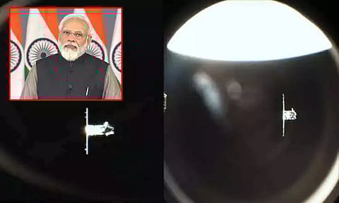 ஸ்பேடெக்ஸ் திட்டம் வெற்றி - பிரதமர் மோடி வாழ்த்து