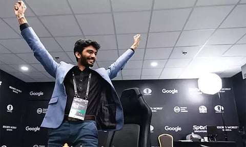 ஒலிம்பிக்கில் செஸ் போட்டியை சேர்க்க வேண்டும்- டி.குகேஷ் விருப்பம்