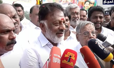 'பிரிந்து கிடக்கும் அ.தி.மு.க. சக்திகள் இணையக்கூடாது என்று கூறுபவர் எடப்பாடி பழனிசாமிதான்' - ஓ.பன்னீர்செல்வம்