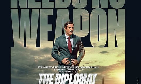 பாலிவுட் நடிகர் ஜான் ஆபிரகாமின் 'தி டிப்ளமேட்' படத்தின் ரிலீஸ் தேதி அறிவிப்பு