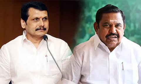 அமைதிப்படை 'அமாவாசை'தான் எடப்பாடி பழனிசாமி: அமைச்சர் செந்தில் பாலாஜி தாக்கு