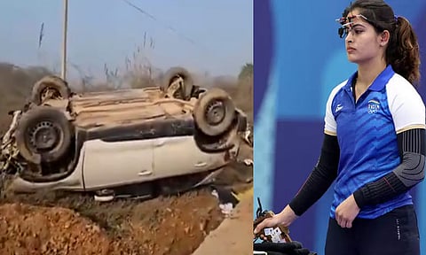 துப்பாக்கி சுடுதல் வீராங்கனை மனு பாக்கரின் மாமா, பாட்டி விபத்தில் உயிரிழப்பு