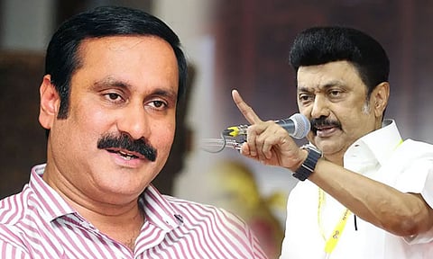 முதல்-அமைச்சர் மு.க.ஸ்டாலினின் இரட்டை வேடம் எப்போது கலையும்? - அன்புமணி ராமதாஸ் கேள்வி