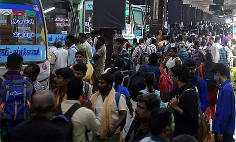 பொங்கல் பண்டிகை: அரசு பஸ்களில் 4.24 லட்சம் பேர் பயணம்