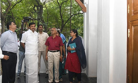 தமிழ்நாடு அரசு கவின் கலைக் கல்லூரியில் ரூ.21 கோடி மதிப்பீட்டில் புதிய கட்டடங்கள் - அமைச்சர் சாமிநாதன் தகவல்