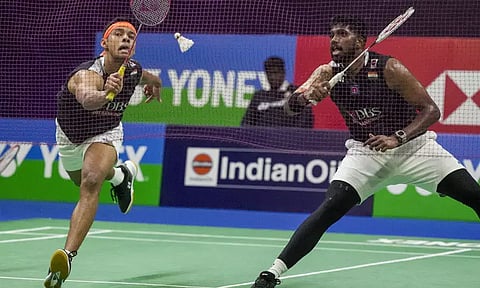 இந்தோனேசியா மாஸ்டர்ஸ் பேட்மிண்டன்; சாத்விக்-சிராக் ஜோடி 2வது சுற்றுக்கு முன்னேற்றம்