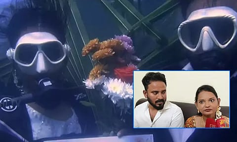 கடல் மாசு குறித்து விழிப்புணர்வு; ஆழ்கடலில் திருமணம் செய்த காதல் ஜோடி
