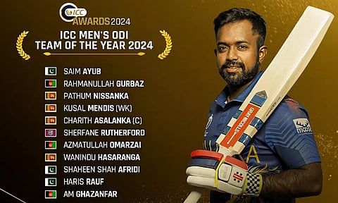 4 இலங்கை, 3 பாகிஸ்தான் வீரர்கள்... 2024ம் ஆண்டின் சிறந்த ஒருநாள் ஆண்கள் அணியை அறிவித்த ஐ.சி.சி