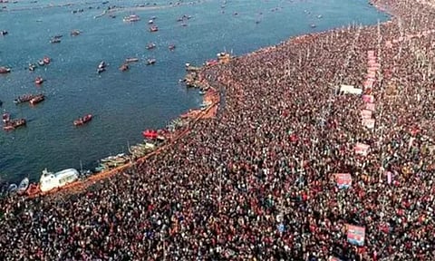 திரிவேணி சங்கம நீராடல்; 73 நாடுகளின் குழுவினர் 1-ந்தேதி இந்தியா வருகை