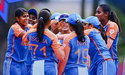 ஜூனியர் மகளிர் டி20 உலகக்கோப்பை சூப்பர் 6 சுற்று: வங்காளதேசத்தை வீழ்த்தி இந்திய அணி வெற்றி