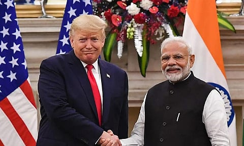 அமெரிக்க அதிபர் டொனால்டு டிரம்புடன் பிரதமர் மோடி தொலைபேசியில் உரையாடல்
