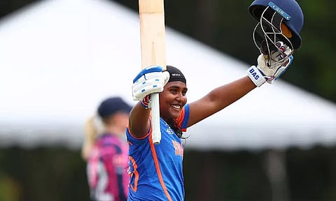 ஜூனியர் மகளிர் டி20 உலகக்கோப்பை : சூப்பர் 6 சுற்றில் இந்திய அணி வெற்றி