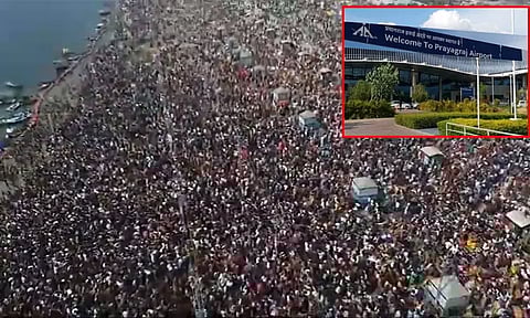 உ.பி. மகா கும்பமேளா: 24 மணிநேர சேவை, நவீன வசதிகளுடன் பிரயாக்ராஜ் விமான நிலையம்