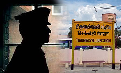 மதுபோதையில் கல்லூரி மாணவர்களை மிரட்டிய போலீஸ்காரர்... நெல்லையில் பரபரப்பு