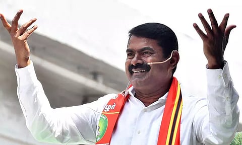 சீமான் மீது வழக்குப்பதிவு