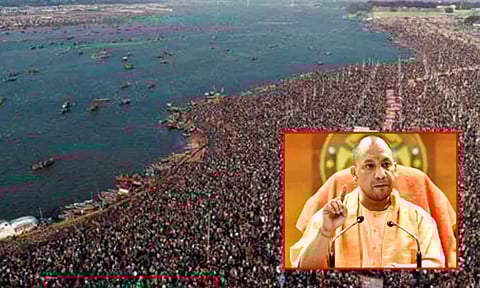 திரிவேணி சங்கமத்தில் பக்தர்கள் நீராட வேண்டாம்: உ.பி. முதல்-மந்திரி வேண்டுகோள்