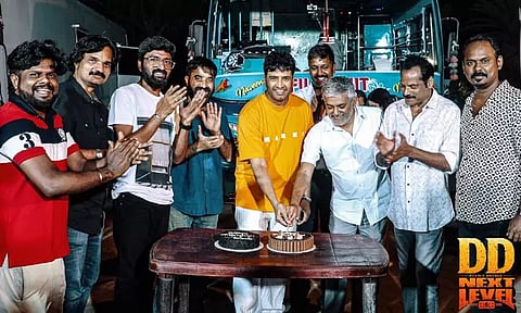 சந்தானத்தின் 'டிடி நெக்ஸ்ட் லெவல்' படப்பிடிப்பு நிறைவு!