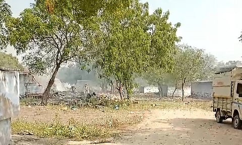 விருதுநகர் அருகே பட்டாசு ஆலையில் பயங்கர வெடி விபத்து - ஒருவர் பலி