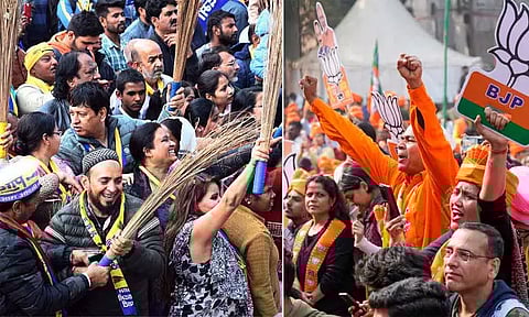 டெல்லியில் ஆட்சியை பிடிக்கப் போவது யார்? நாளை வாக்கு எண்ணிக்கை