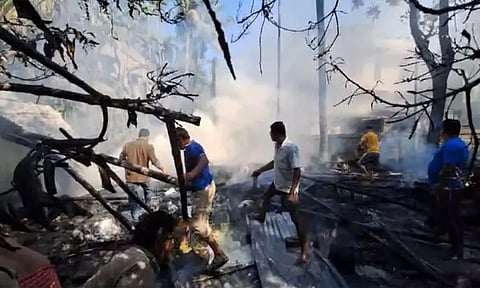 சட்டவிரோத பட்டாசு ஆலையில் வெடிவிபத்து - 4 பேர் பலி