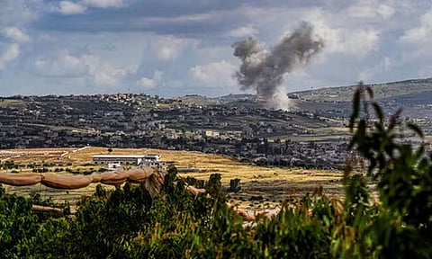 லெபனானில் சுரங்க பாதை மீது நள்ளிரவில் இஸ்ரேல் வான்வழி தாக்குதல்
