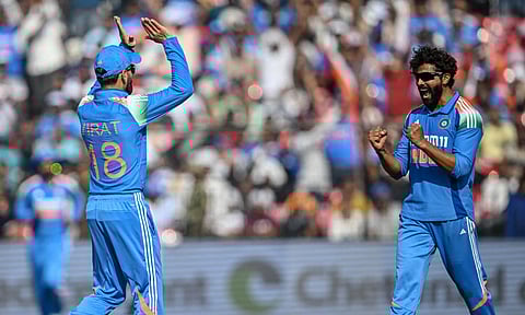 வெறும் 73 வினாடிகளில் ஒரு ஓவரை மெய்டனாக வீசி முடித்த ஜடேஜா