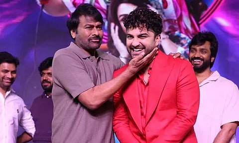 Vishwak Sen reveals the Chiranjeevi film that inspired him to become an actor