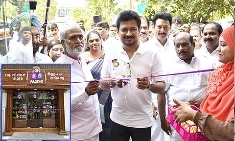 சென்னை தலைமைச் செயலகத்தில் மதி அனுபவ அங்காடி - துணை முதல்-அமைச்சர் உதயநிதி திறந்து வைத்தார்