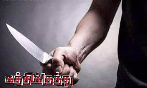 காஞ்சீபுரம்: சாலையில் சென்ற வாலிபருக்கு கத்திக்குத்து