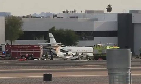 அமெரிக்காவில் தனியார் ஜெட் விமானங்கள் மோதல்; ஒருவர் பலி