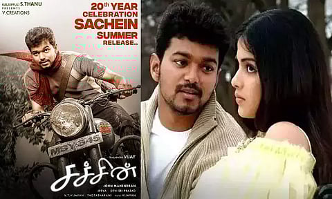 விஜய்யின் "சச்சின்" ரீ-ரிலீஸ் தேதி அறிவிப்பு