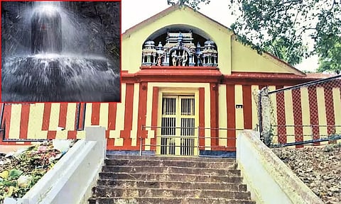 அம்பு பட்ட தழும்புடன் காட்சியளிக்கும் இறைவன்