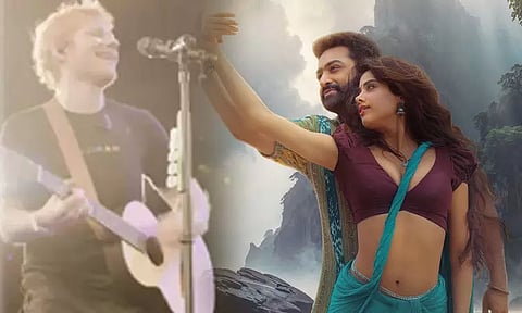 "இசைக்கு எல்லைகள் இல்லை" - எட் ஷீரனை பாராட்டிய ஜூனியர் என்டிஆர்