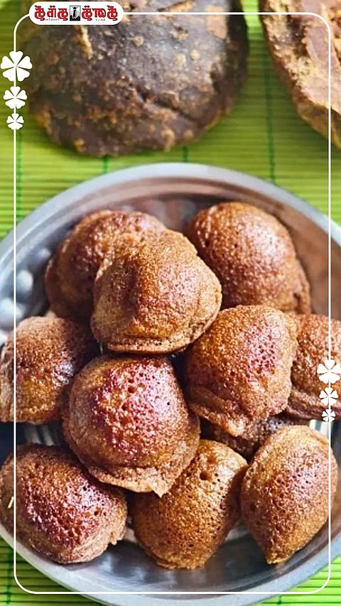 ஆரோக்கியமான கருப்பட்டி பணியாரம் செய்வது எப்படி?