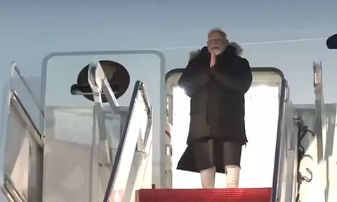அமெரிக்கா சென்றடைந்தார் பிரதமர் மோடி: இந்திய வம்சாவளியினர் உற்சாக வரவேற்பு