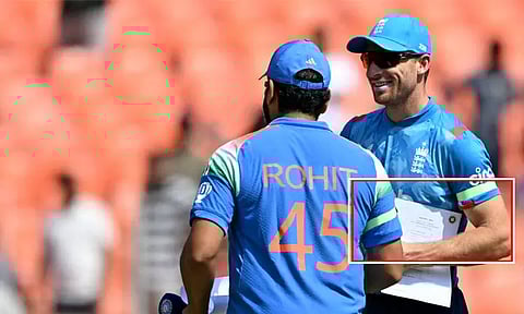 இந்தியா - இங்கிலாந்து 3-வது ஒருநாள் போட்டி: வீரர்கள் கையில் பச்சை நிற பட்டை அணிந்து விளையாடியது ஏன்..?