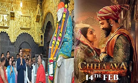 ஷீரடி சாய்பாபா கோவிலில் சாமி தரிசனம் செய்த நடிகை ராஷ்மிகா மந்தனா