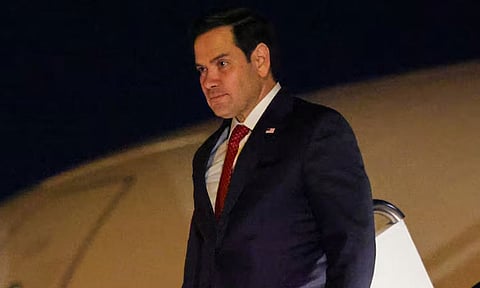 அமெரிக்க வெளியுறவு மந்திரி சென்ற விமானத்தில் திடீர் கோளாறு