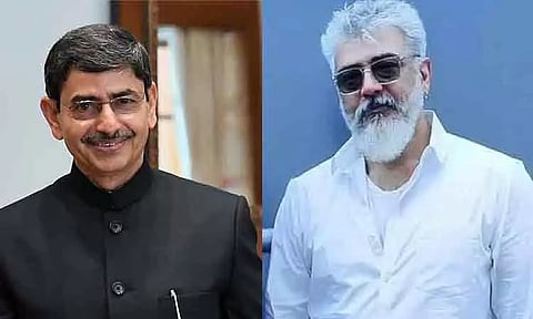 கவர்னரின் பாராட்டு விழாவில் அஜித் பங்கேற்க மாட்டார் - சுரேஷ் சந்திரா தகவல்