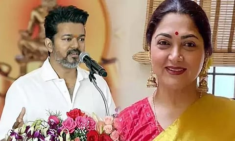 விஜய்க்கு பாதுகாப்பு; அரசியலாக்க வேண்டிய அவசியம் இல்லை - குஷ்பு கருத்து