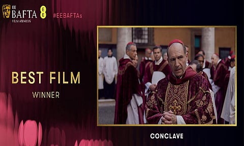 78-வது பாப்டா விருதுகள் - "கான்க்லேவ்" சிறந்த படமாக தேர்வு