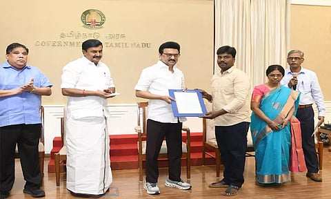 20 நபர்களுக்கு பணிநியமன ஆணைகளை வழங்கினார் முதல்-அமைச்சர் மு.க.ஸ்டாலின்