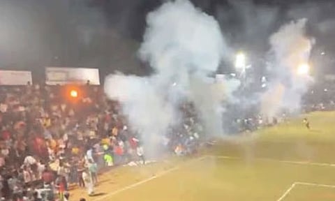 மலப்புரம்: கால்பந்து போட்டியின்போது பட்டாசு வெடித்ததில் 30க்கும் மேற்பட்டோர் காயம்