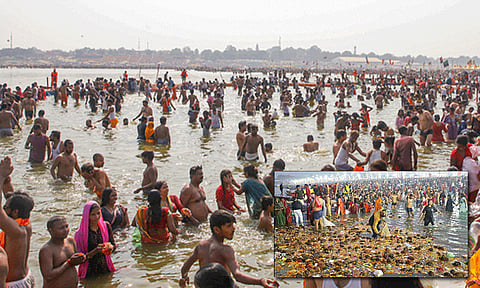 திரிவேணி சங்கம தண்ணீர் குளிப்பதற்கு தகுதியற்றது: தேசிய பசுமை தீர்ப்பாயம் அதிர்ச்சி தகவல்