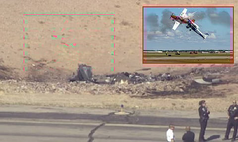 அமெரிக்காவில் நடுவானில் மோதிய விமானங்கள்; 2 பேர் பலி