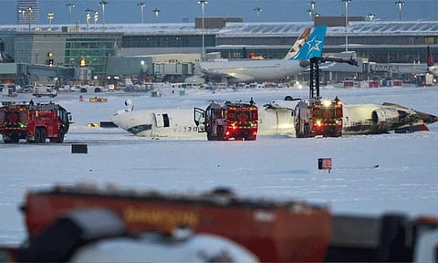 கனடாவில் விமானம் கவிழ்ந்து விபத்து: பயணிகளுக்கு தலா ரூ.26 லட்சம் இழப்பீடு
