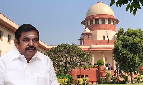 இரட்டை இலை விவகாரம்: தேர்தல் கமிஷனில் எடப்பாடி பழனிசாமி பதில் மனு