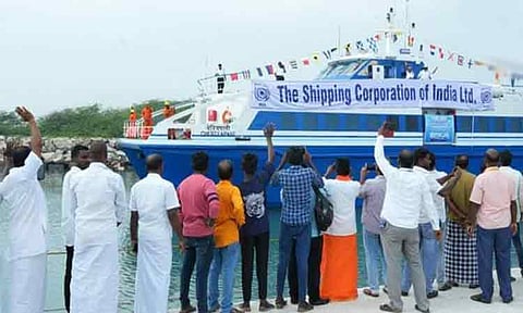 நாகை - இலங்கை பயணிகள் கப்பல் போக்குவரத்து மீண்டும் தொடக்கம்