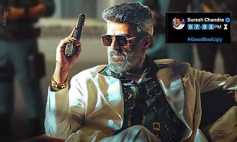 'குட் பேட் அக்லி' படத்தின் அப்டேட் கொடுத்த சுரேஷ் சந்திரா